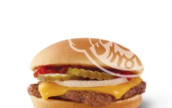 Jr. Cheeseburger sandwich