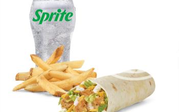 Grilled Chicken Wrap Combo