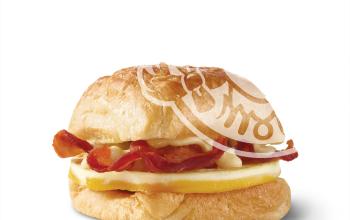 Bacon, Egg &amp; Swiss Croissant
