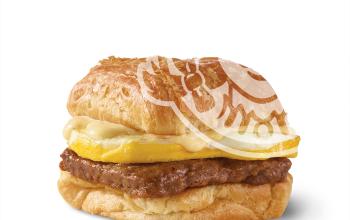 Sausage, Egg &amp; Swiss Croissant