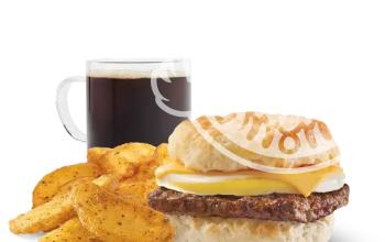 Sausage, Egg &amp; Cheese Biscuit Combo