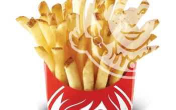 Medium Natural Cut Fries