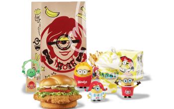 Wendy's Minions &amp; Monsters Spicy Chicken Meal