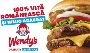 Daves Double burger in Romania